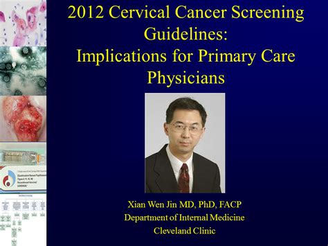 2012 Cervical Cancer Screening Guidelinesimplications For Primary Care Practitioners