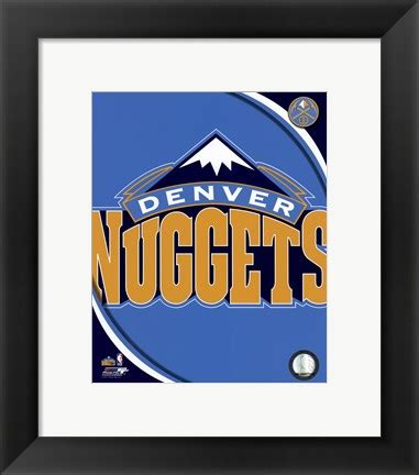 Denver Nuggets Team Logo Poster by Unknown at FramedArt.com