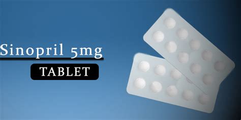 Sinopril Mg Tablet