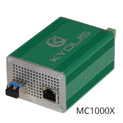 Convertisseur De Media Industriel Gigabit Ethernet Kyolis