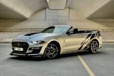 Rent A Ford Mustang Shelby Gt Convertible V In Dubai Ford