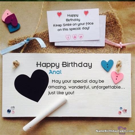 Happy Birthday Anal Cakes Cards Wishes