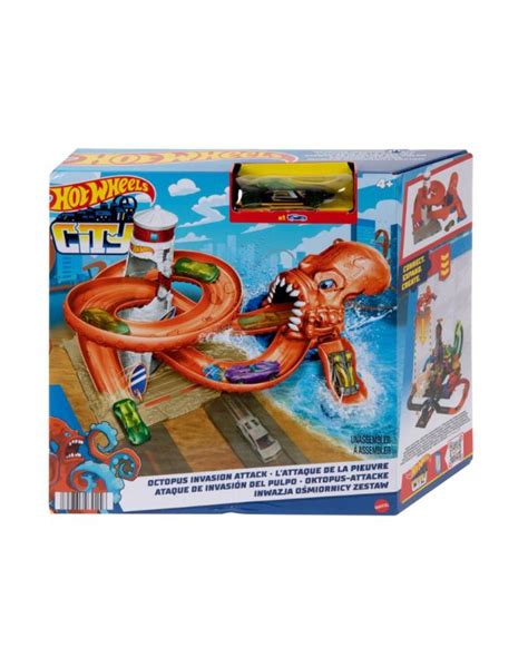 Mattel HDR HDR Hot Wheels City Atak ośmiornicy Zestaw HDR HDR MATTEL Niskie