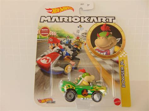 Hot Wheels Mario Kart Bowser Jr Flame Flyer