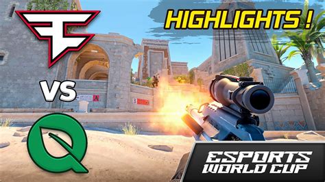 Ewc Cs Faze Vs Flyquest Highlights Esport World Cup Youtube