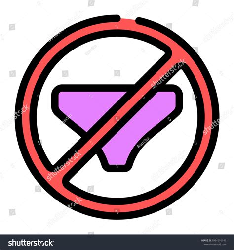 Nude Beach Icon Outline Style Pixel Shutterstock