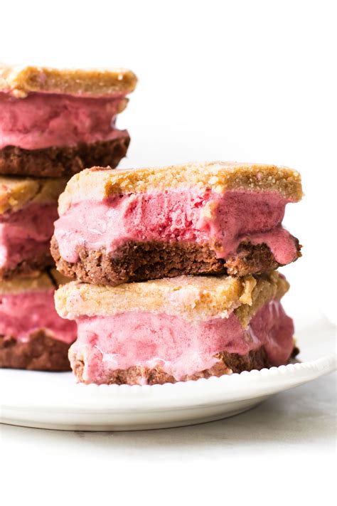 Neapolitan Ice Cream Sandwiches Vegan Grain Free Paleo