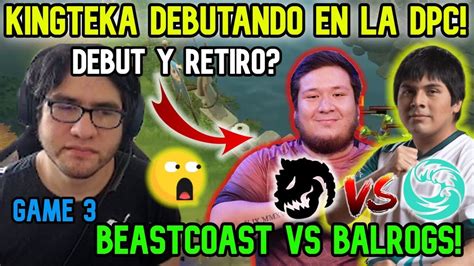 DEBUT DE KINGTEKA EN LA DPCBENJAZ ANALIZA LA PARTIDA DE BEASTCOAST VS