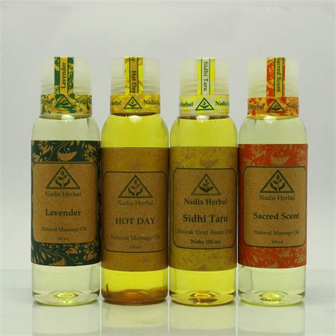 Массажные масла: Массажное масло Sacred Scent (Nadis Herbal)