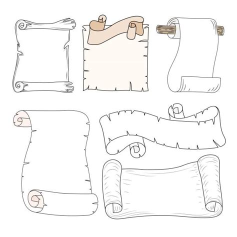 scroll  art cartoons stock  pictures royalty