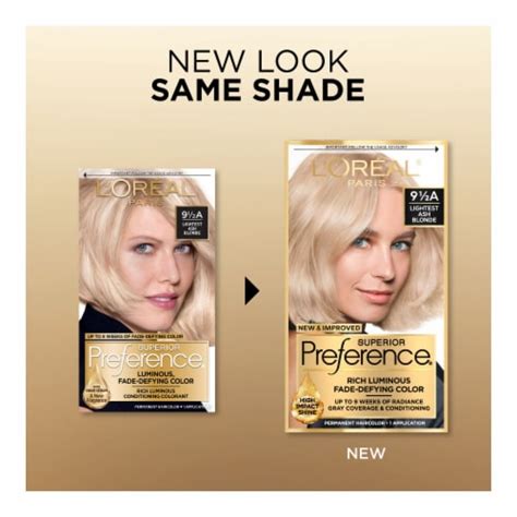 L Oreal Paris Superior Preference Permanent Hair Color A Lightest Ash Blonde Ct Qfc