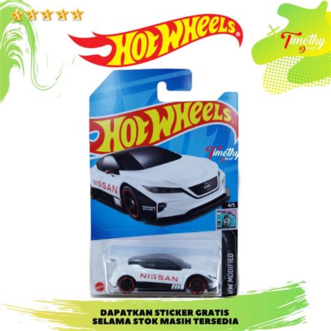 Jual Hot Wheels Nissan Leaf Nismo RC 02 Putih Tampo Nissan Shopee Indonesia