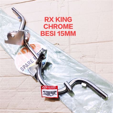 E Besi Barstep Step Depan Yamaha Rx King Rxk Chrome Tebal Mm