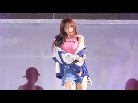 Fan Cam S EXID HANI Hot Pink Dew Live Festival WowKorea