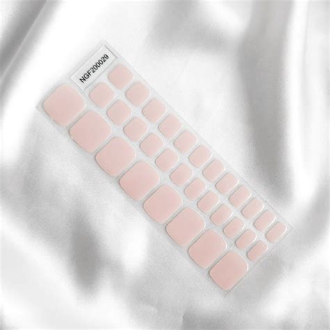 Stickies Pies Perlado Nude Stickers De Gel Para U As Stickies Pe