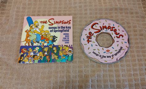 The Simpsons Cd Songs In The Key Of Springfield Cds Dvds And Blu Ray