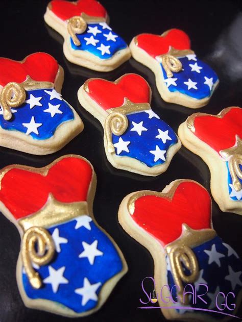 Wonder Woman Decorated Cookie By SuGGar GG CakesDecor