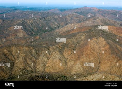 Aerial Kalmiopsis Wilderness Siskiyou Mountains Oregon Austere