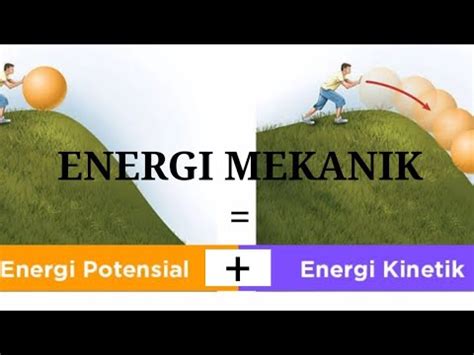 Energi Kinetik Energi Potensial Energi Mekanik Youtube