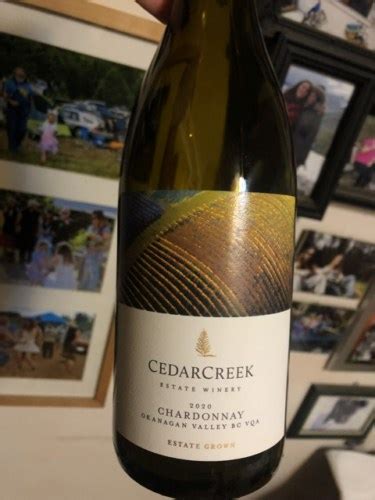 2020 Cedar Creek Estate Winery Chardonnay Vivino Us