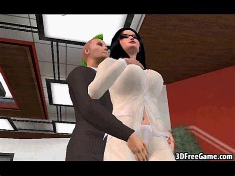 This Sexy 3D Brunette Babe Is Fucked And She Gets Eaten Out XVIDEOS