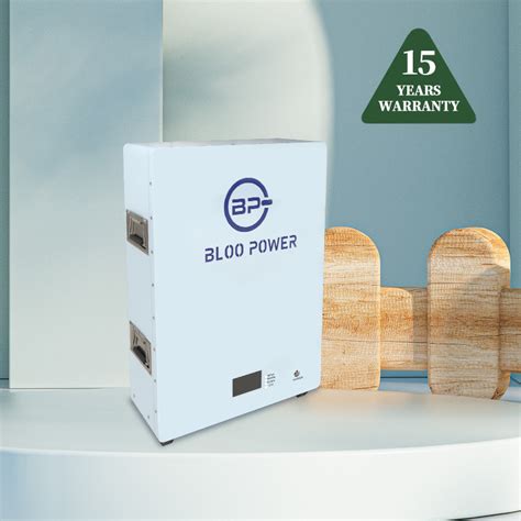 Bloopower Kwh Kw Kw Kwh Li Ion For Inverter Lithium Ion