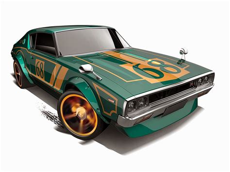 T Hunted As Ilustra Es Das Miniaturas Do Lote N Da Linha B Sica Hot Wheels