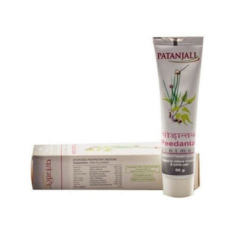 Swami Ramdev Patanjali UK - Peedantak Pain Reliever Cream 50g NEW STOC ...