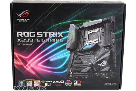 ASUS ROG STRIX X299-E Gaming Motherboard Review (Updated 2024) | Gaming ...