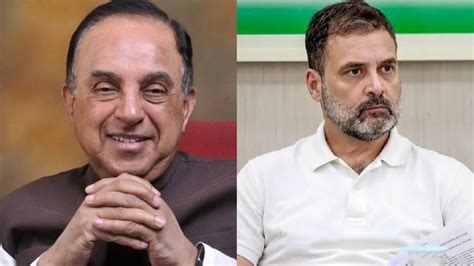 Subramanian Swamy Moves Delhi Hc Over Rahul Gandhi S Citizenship