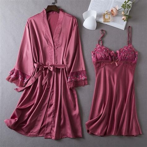 Jual Novi One Set Kimono Lingerie Baju Tidur Sexy Kimono Dress Tidur