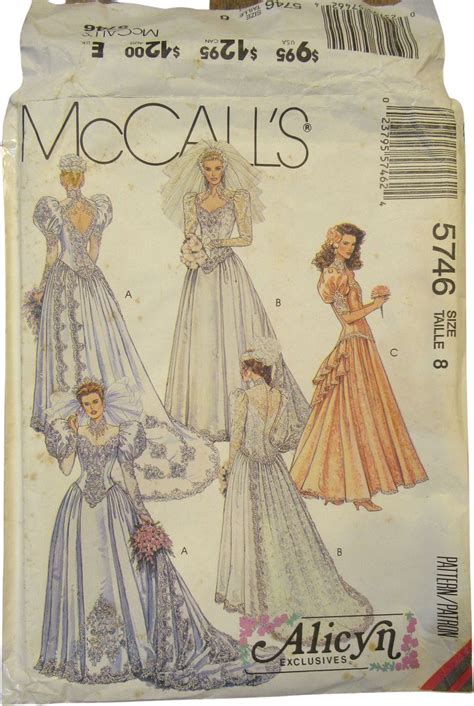 Vintage Mccall S Alicyn Exclusives Pattern Uncut Includes