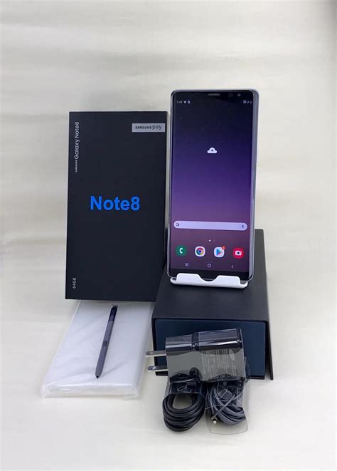 Samsung Galaxy Note 8 SM N950U 64GB Orchid Gray GSM Unlocked Free