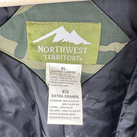 Northwest Territory Bomber Hunting Jacket Men Green C… - Gem