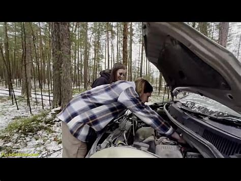 Roadside Assistance Rewarded With Wild Car Fucking XVIDEOS