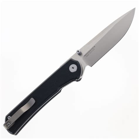 Maxace Peregrine S Folding Knife Black G10 Handle 10CR15COMOV Plain Edge