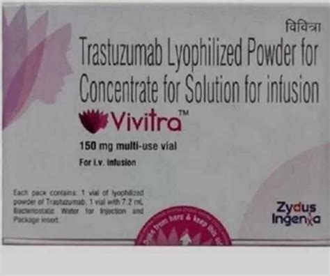 Vivitra Trastuzumab Lyophilized Powder 220 Mg At Rs 10901 Piece In