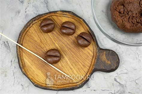 Шоколадное печенье «Кофе» — рецепт с фото + видео