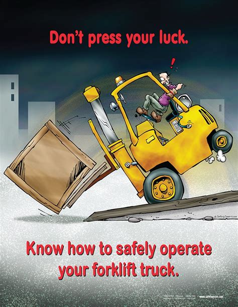 Buy Don T Press Your Luck Know How To Safely Operate Your Forklift