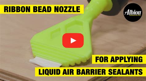 How To Use G Ribbon Bead Nozzle With B S Sausage Gun Albion