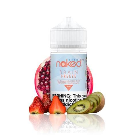 Naked Brain Freeze Strawberry Pom Hub Vapes