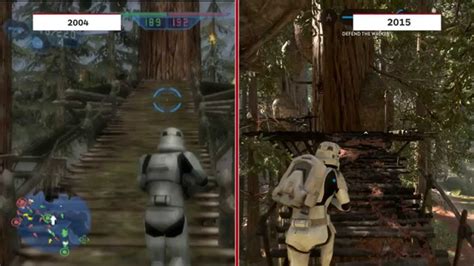 Star Wars Battlefront Vs Graphics Comparison Youtube