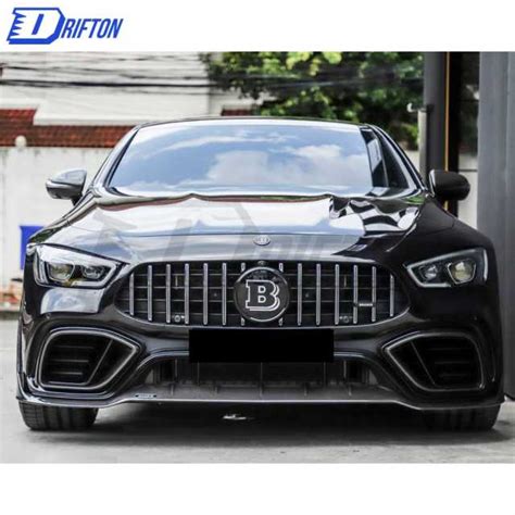 Brabus Style Dry Carbon Fiber Aero Body Kit For Mercedes Benz Amg Gt63