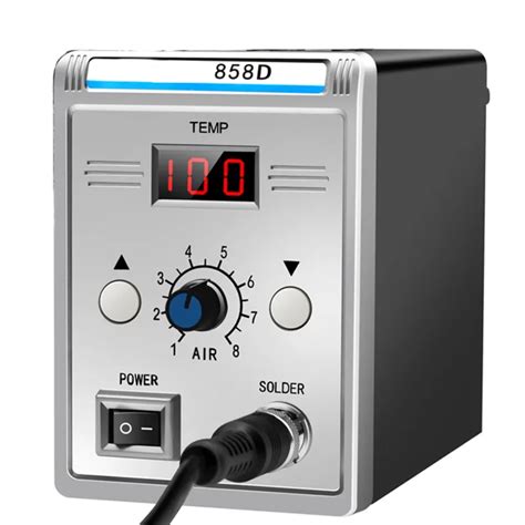 Lopnglg Hot Air Gun D Bga Rework Solder Station Heat Gun V W Hair Dryer Soldering Smd