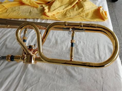 Латунные Музыкальные инструменты Schagerl trombone H85 латунный ...