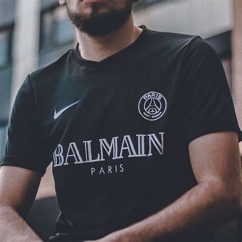 Psg X Balmain Shirt Available At Free Shipping