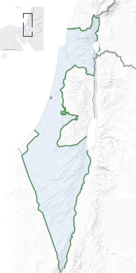Six Maps Explain The Boundaries Of Israel And Palestinian Territories