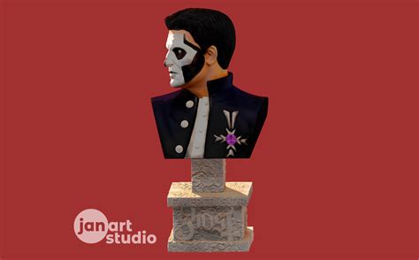 Stl File Pope Emeritus 3 Bust 👤・model To Download And 3d Print・cults