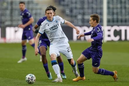 Soccer Jpl D Anderlecht Vs Club Brugge Brussels Belgium Apr