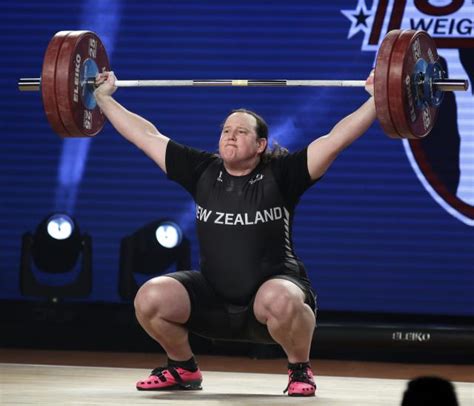 Transgender Weightlifter Laurel Hubbard Wins Silver Medal